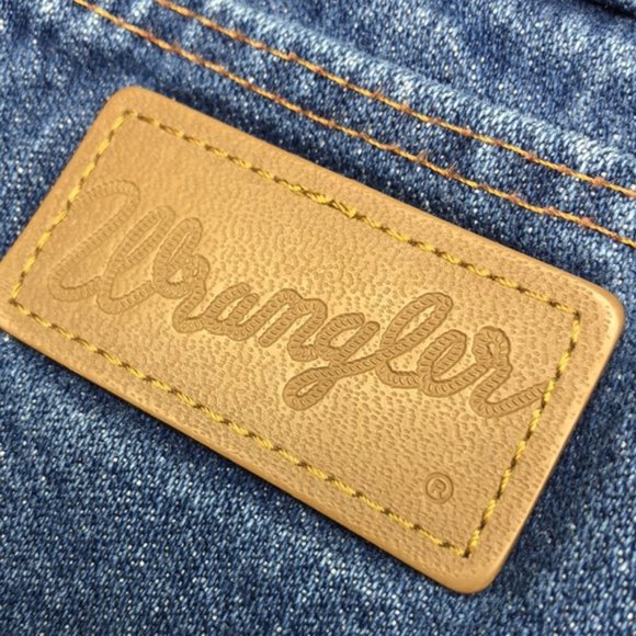 LIKE NEW MENS VINTAGE WRANGLER STRAIGHT JEANS 29x34 - Picture 2 of 10